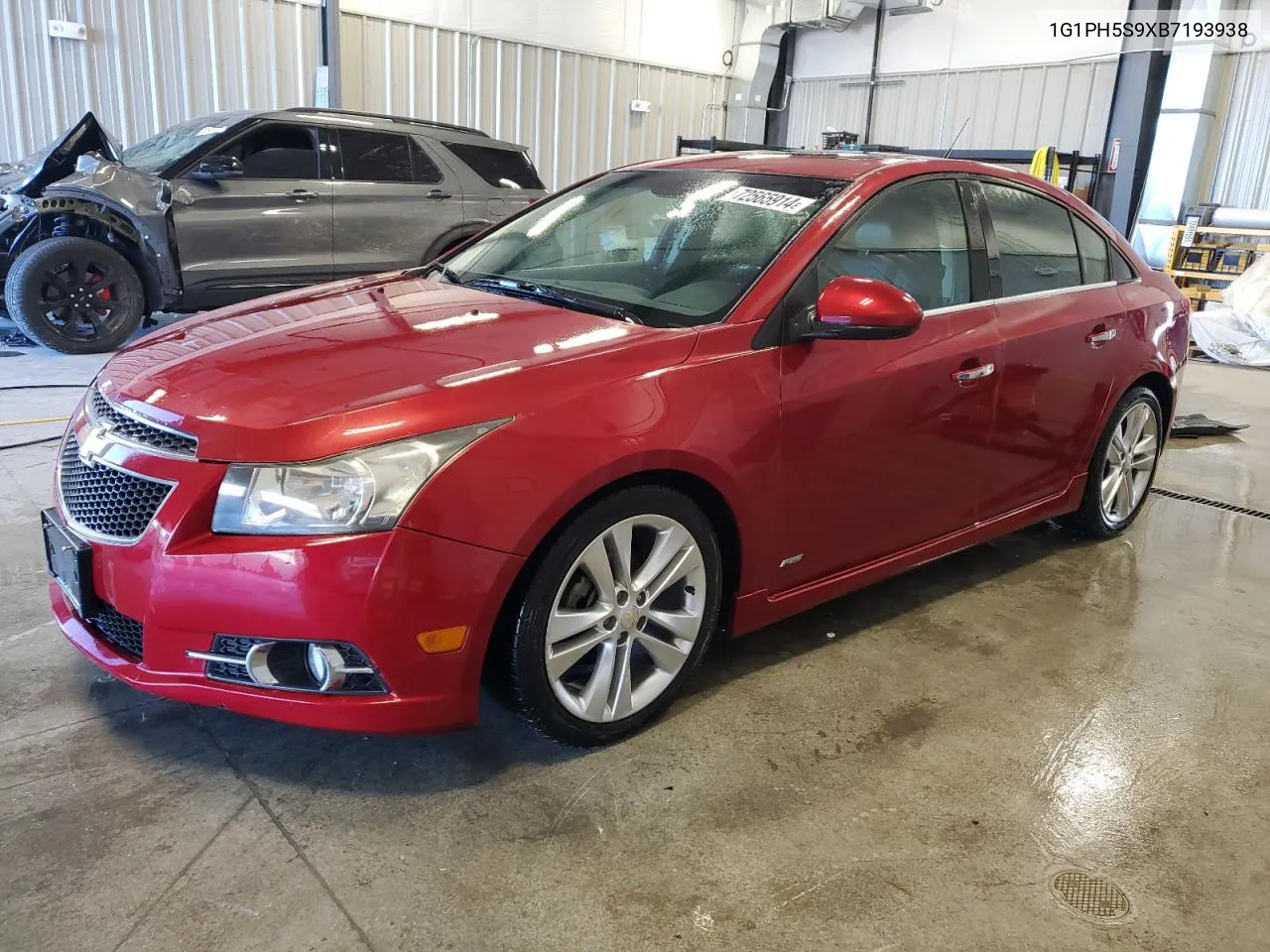 2011 Chevrolet Cruze Ltz VIN: 1G1PH5S9XB7193938 Lot: 72565914