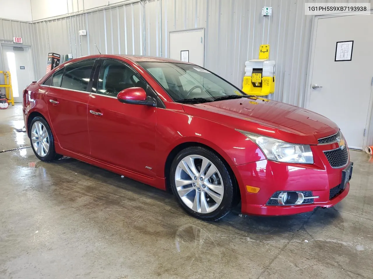 2011 Chevrolet Cruze Ltz VIN: 1G1PH5S9XB7193938 Lot: 72565914