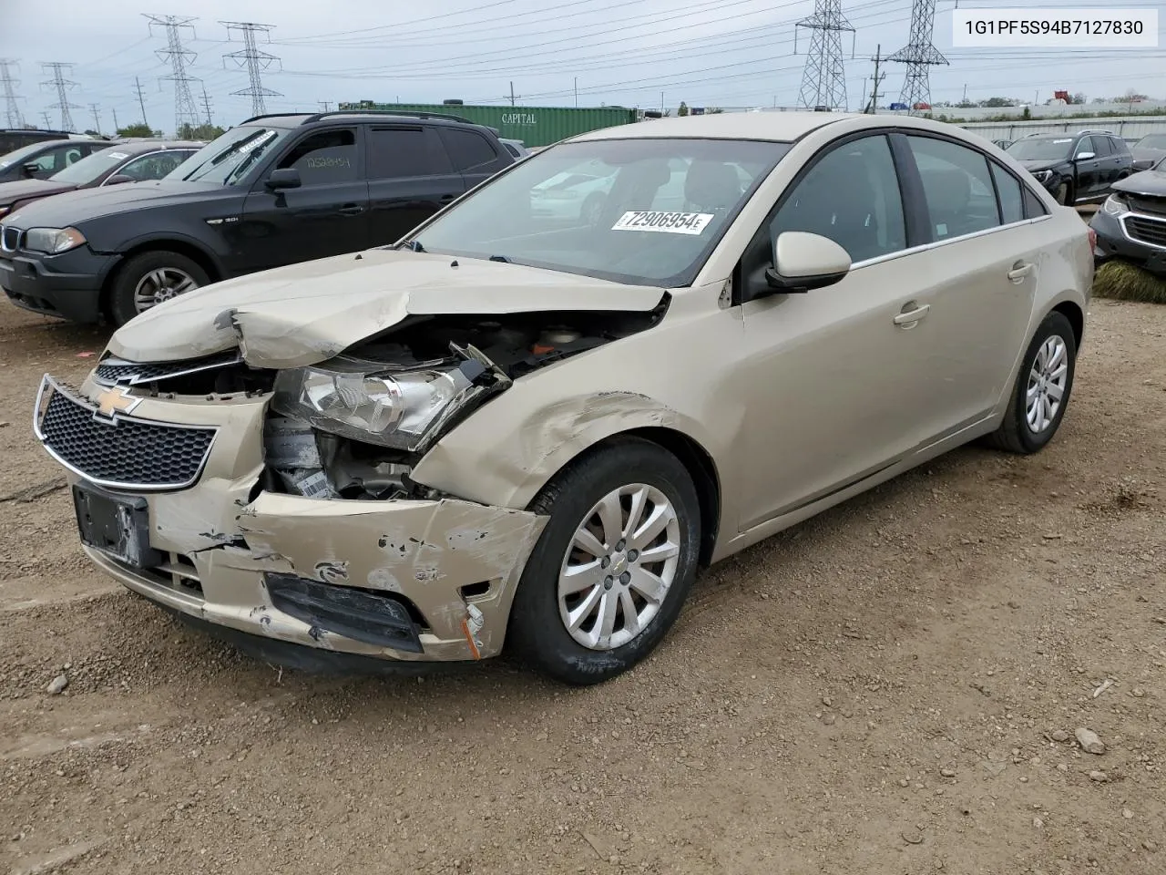 1G1PF5S94B7127830 2011 Chevrolet Cruze Lt