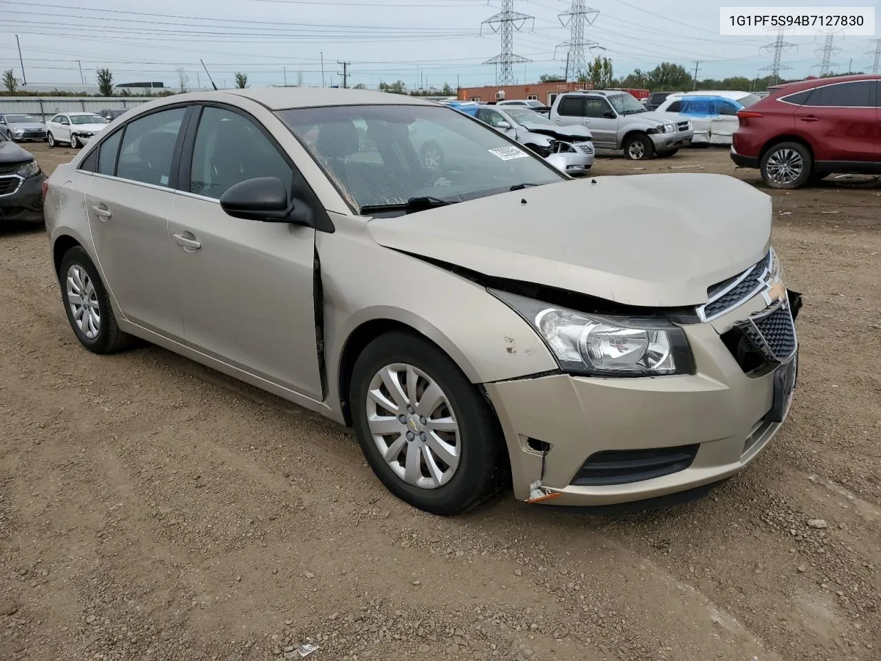 1G1PF5S94B7127830 2011 Chevrolet Cruze Lt