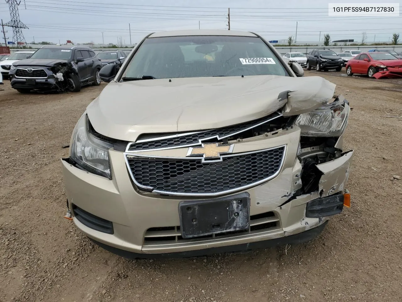 1G1PF5S94B7127830 2011 Chevrolet Cruze Lt