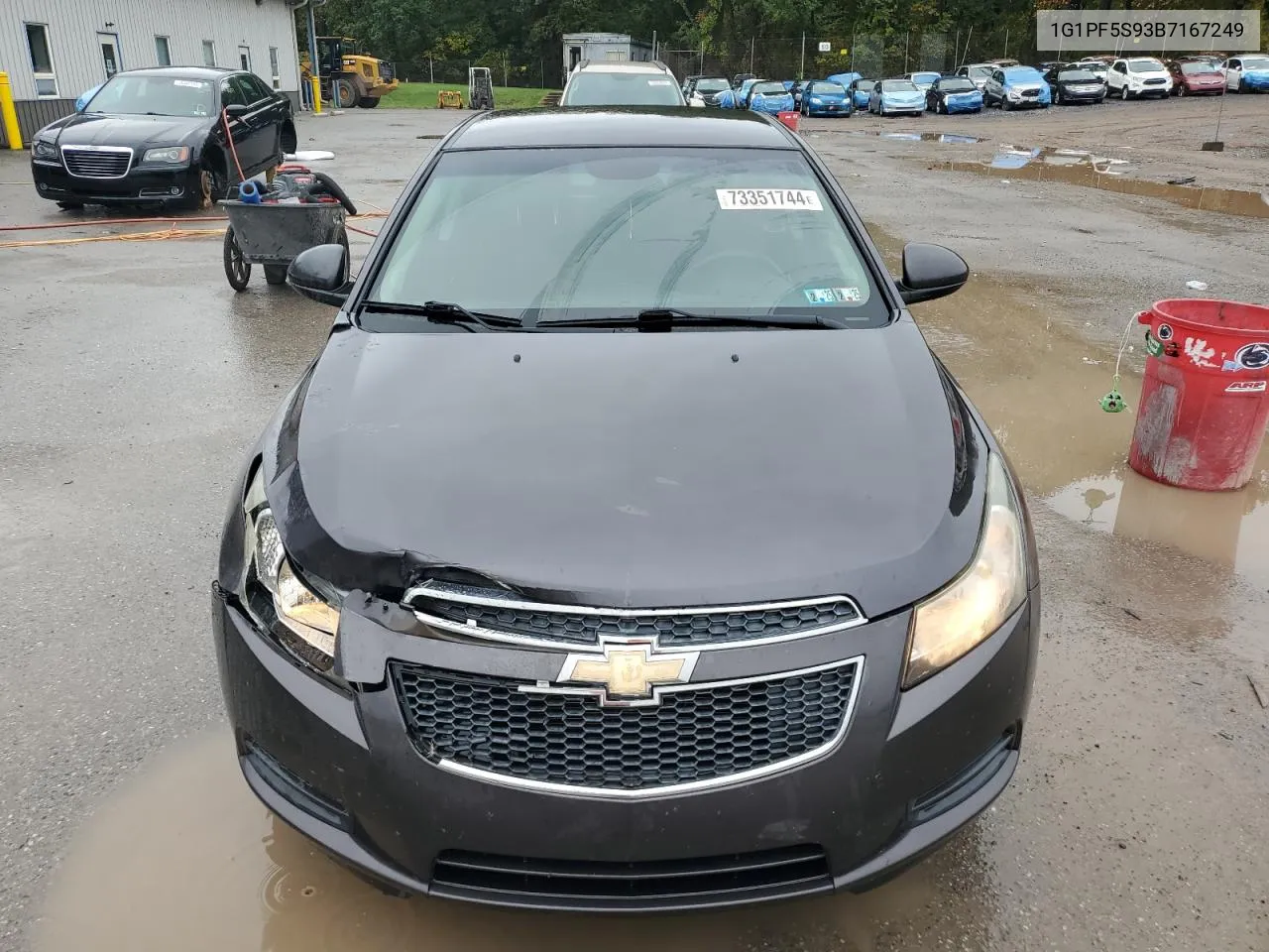 2011 Chevrolet Cruze Lt VIN: 1G1PF5S93B7167249 Lot: 73351744