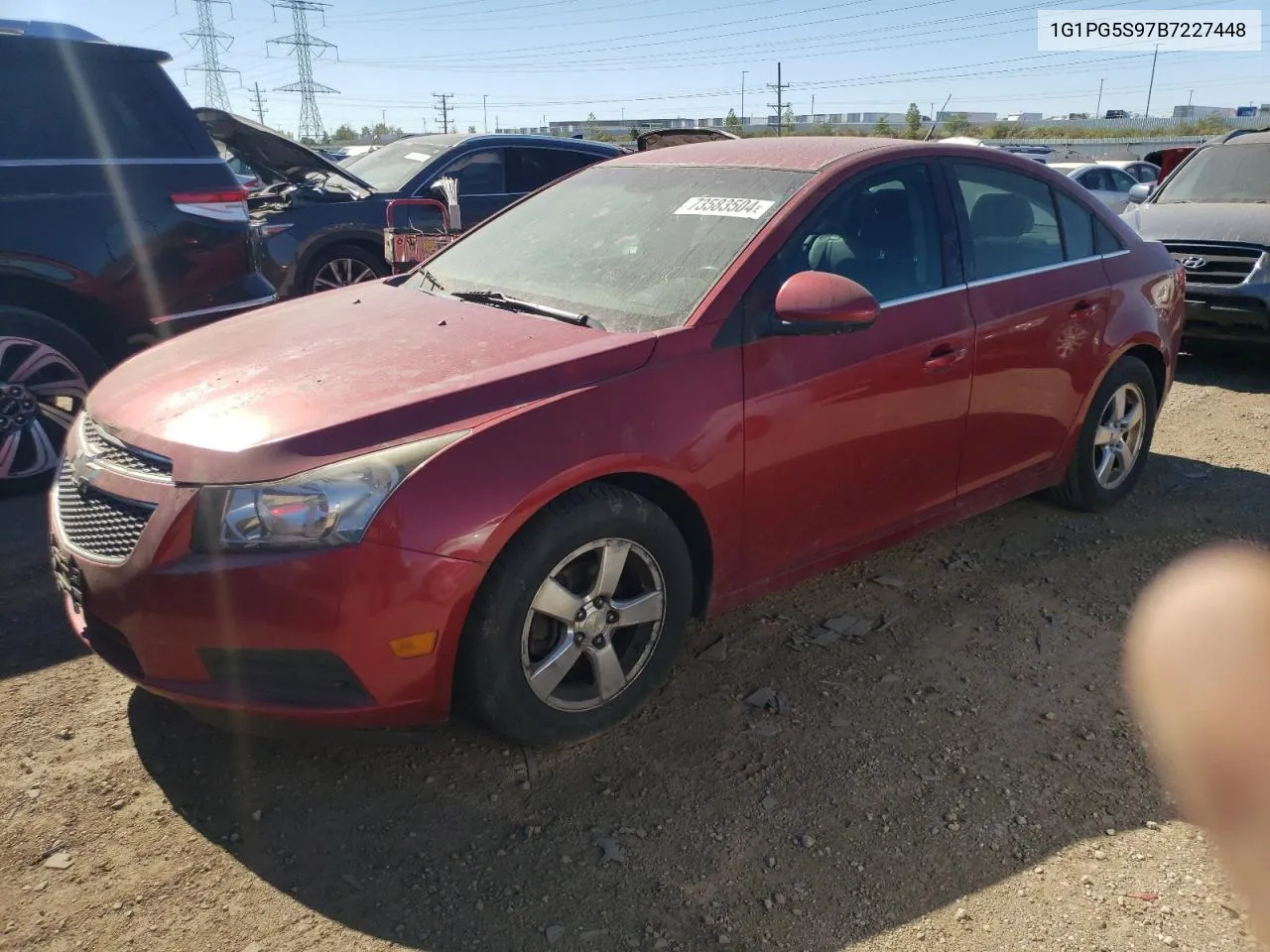 1G1PG5S97B7227448 2011 Chevrolet Cruze Lt