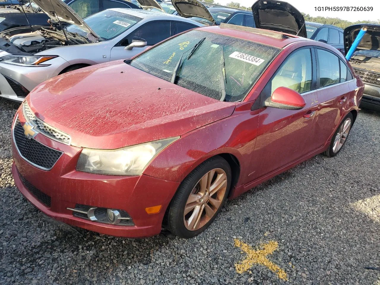 2011 Chevrolet Cruze Ltz VIN: 1G1PH5S97B7260639 Lot: 73633384