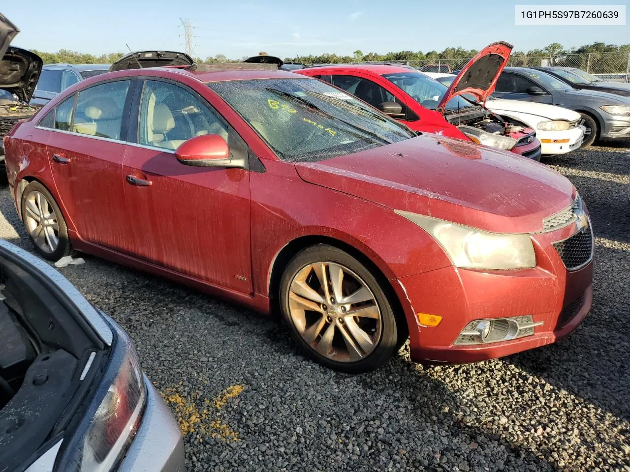 2011 Chevrolet Cruze Ltz VIN: 1G1PH5S97B7260639 Lot: 73633384