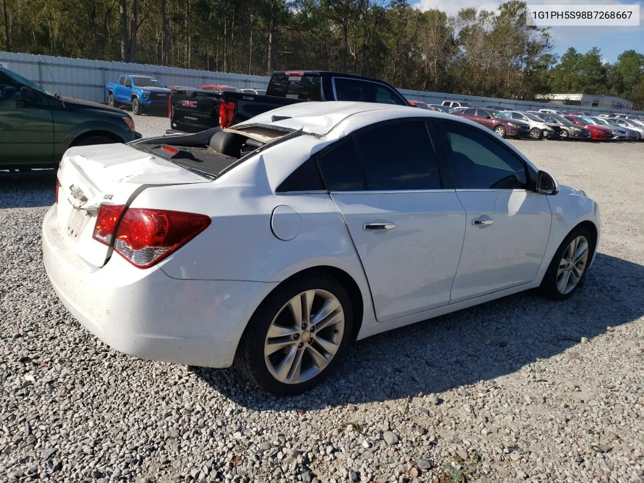 2011 Chevrolet Cruze Ltz VIN: 1G1PH5S98B7268667 Lot: 74007534