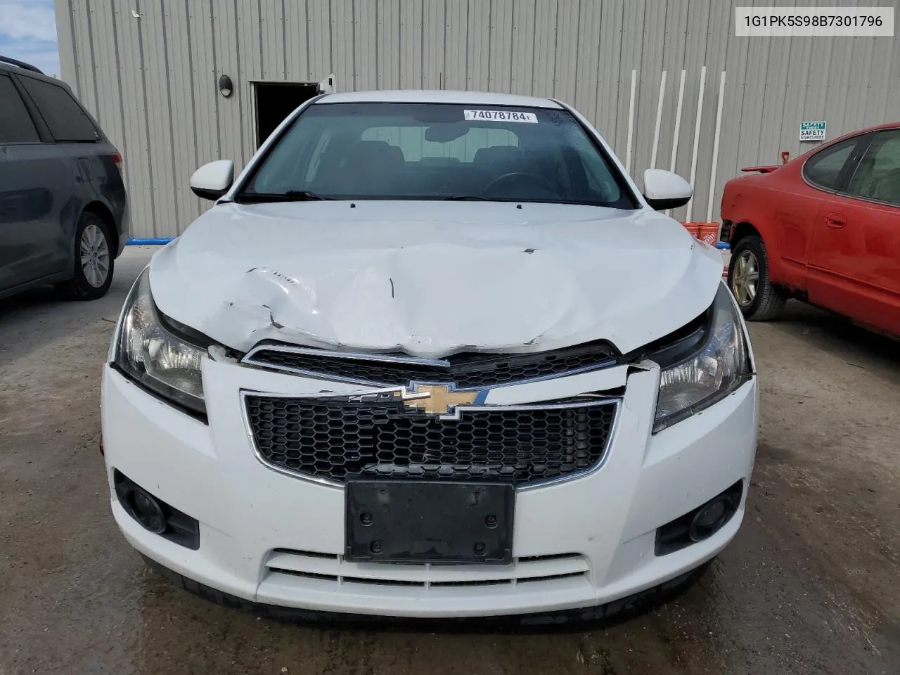 2011 Chevrolet Cruze Eco VIN: 1G1PK5S98B7301796 Lot: 74078784