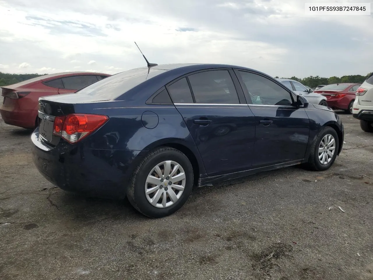 2011 Chevrolet Cruze Lt VIN: 1G1PF5S93B7247845 Lot: 74441264