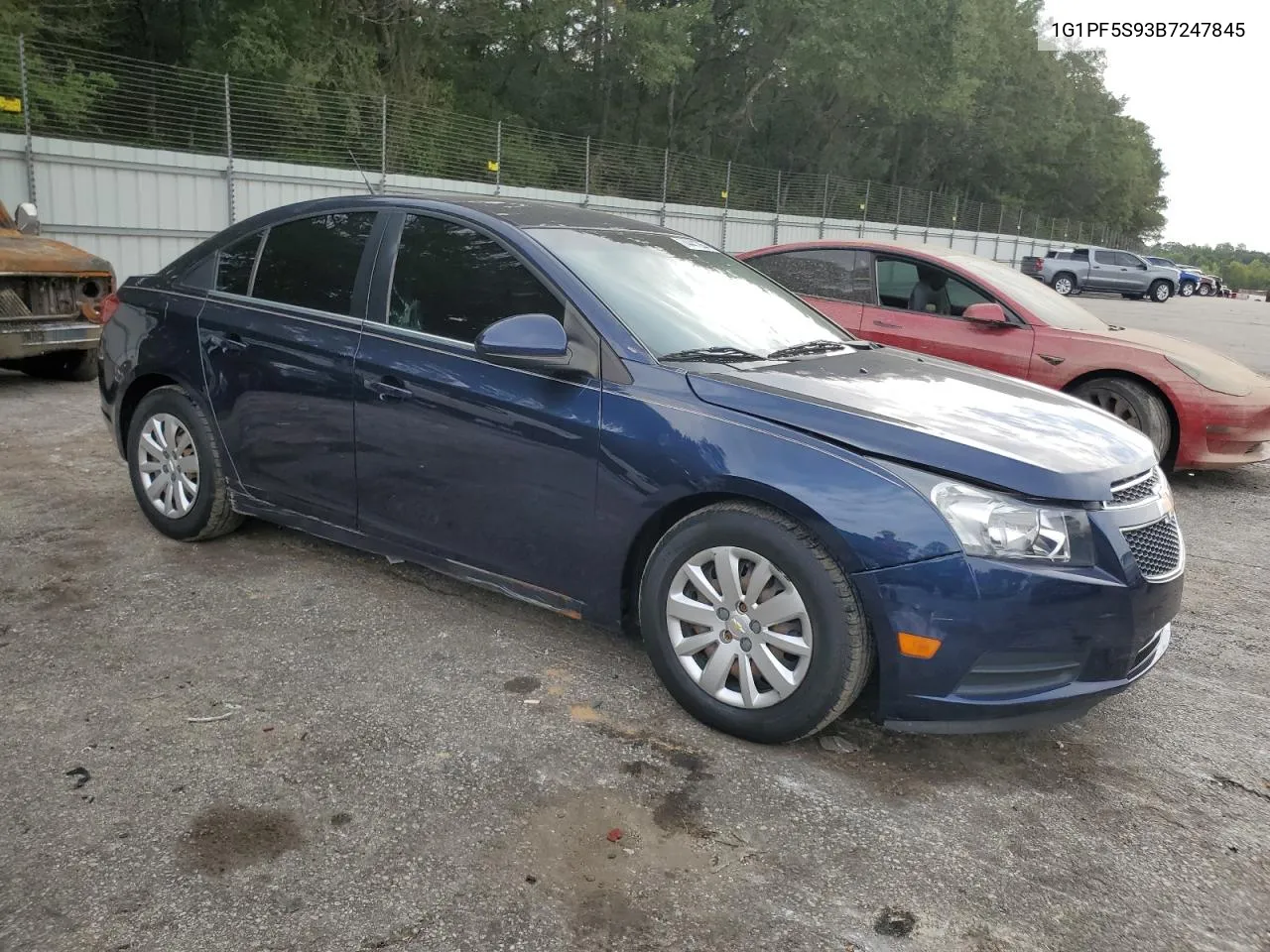 1G1PF5S93B7247845 2011 Chevrolet Cruze Lt