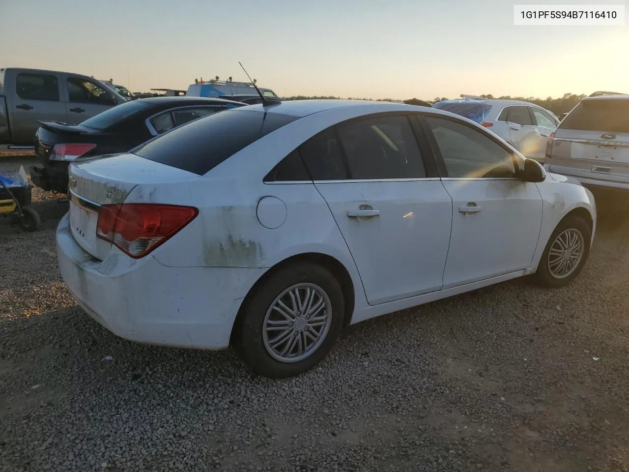 2011 Chevrolet Cruze Lt VIN: 1G1PF5S94B7116410 Lot: 74609924