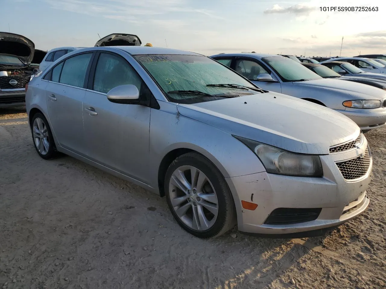 1G1PF5S90B7252663 2011 Chevrolet Cruze Lt