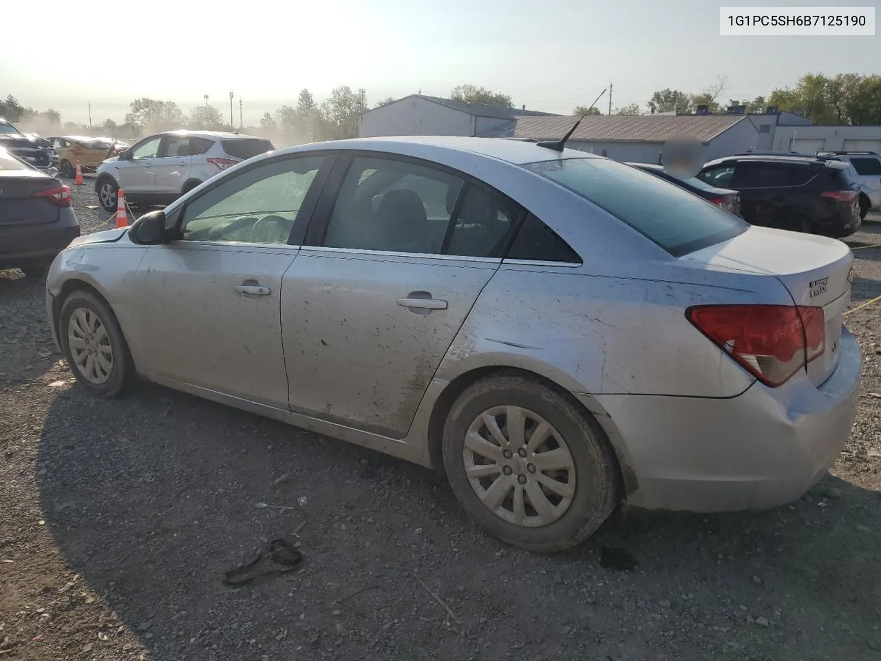 1G1PC5SH6B7125190 2011 Chevrolet Cruze Ls