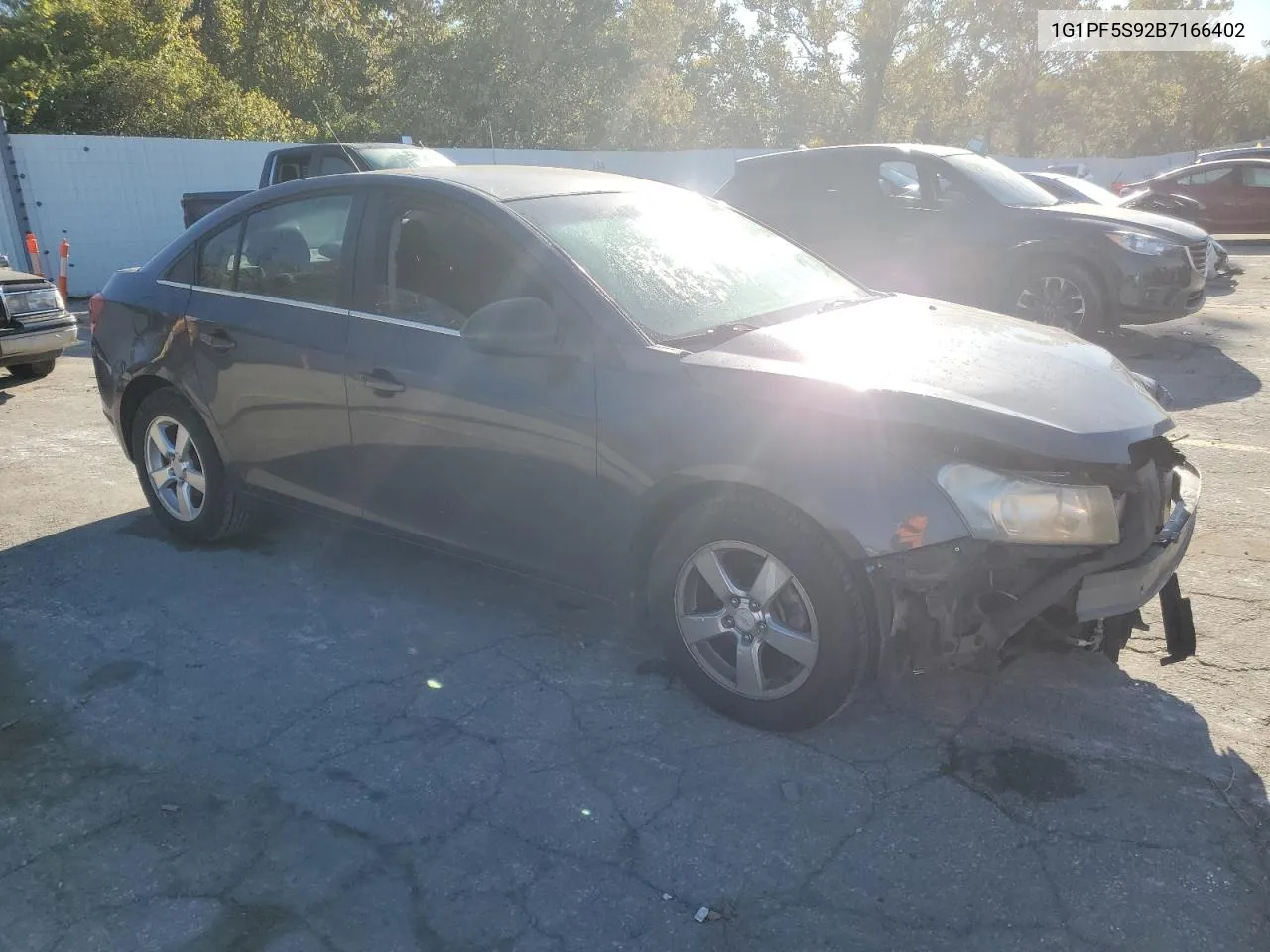 2011 Chevrolet Cruze Lt VIN: 1G1PF5S92B7166402 Lot: 75194364