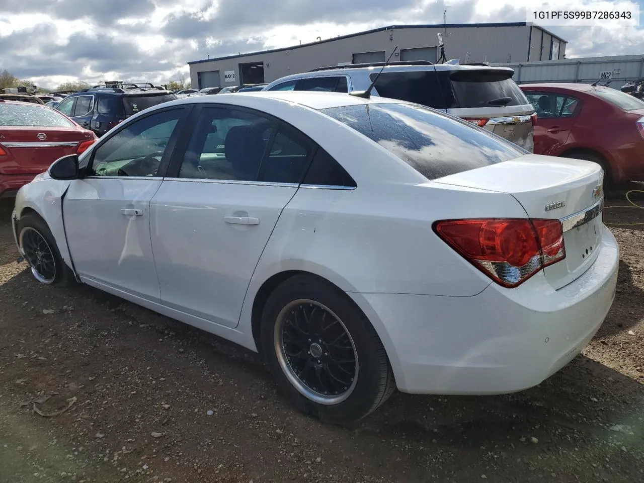 2011 Chevrolet Cruze Lt VIN: 1G1PF5S99B7286343 Lot: 75435574