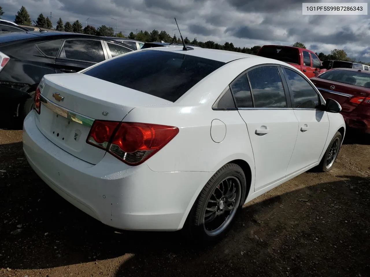 2011 Chevrolet Cruze Lt VIN: 1G1PF5S99B7286343 Lot: 75435574