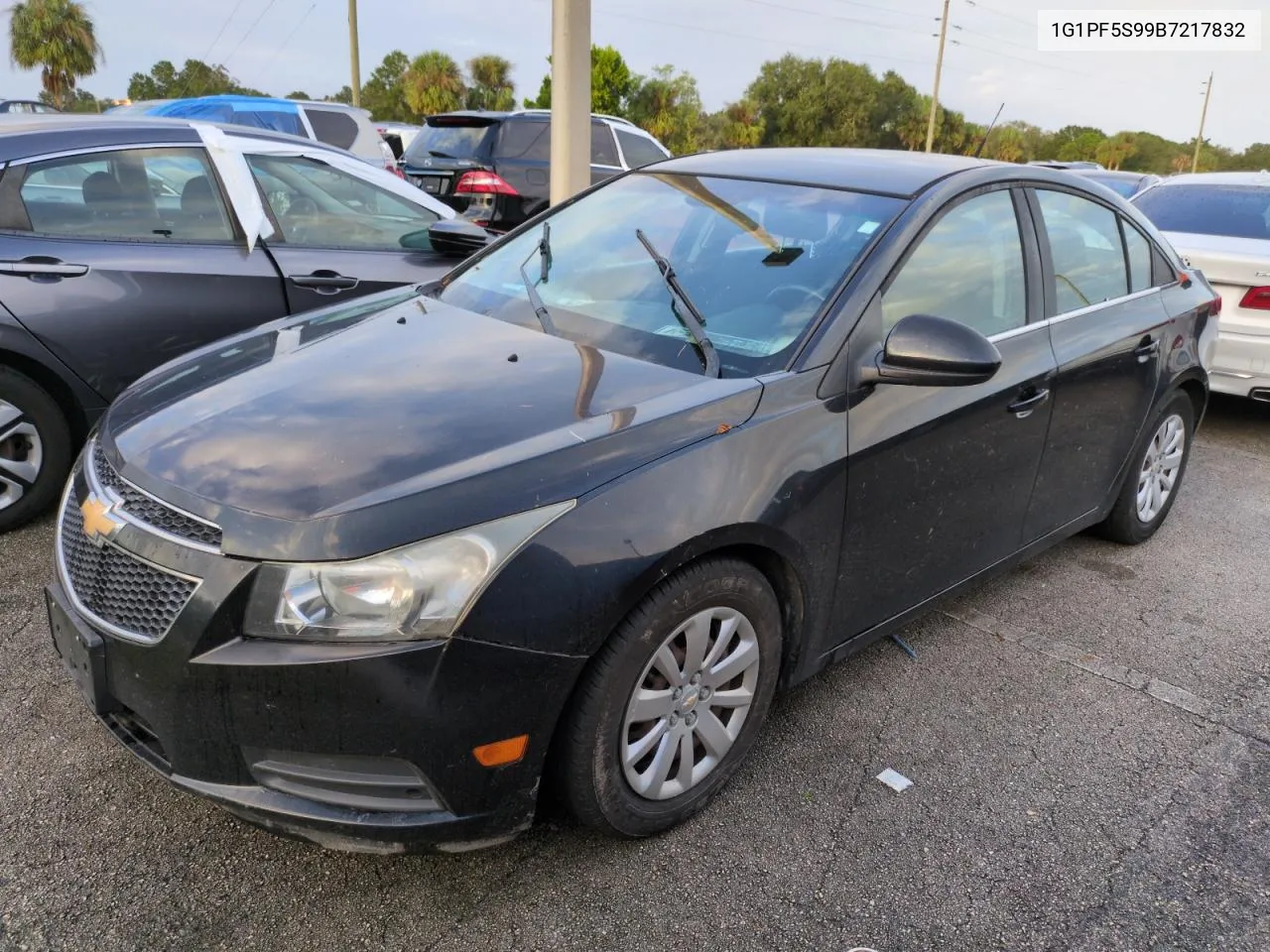 2011 Chevrolet Cruze Lt VIN: 1G1PF5S99B7217832 Lot: 75564874