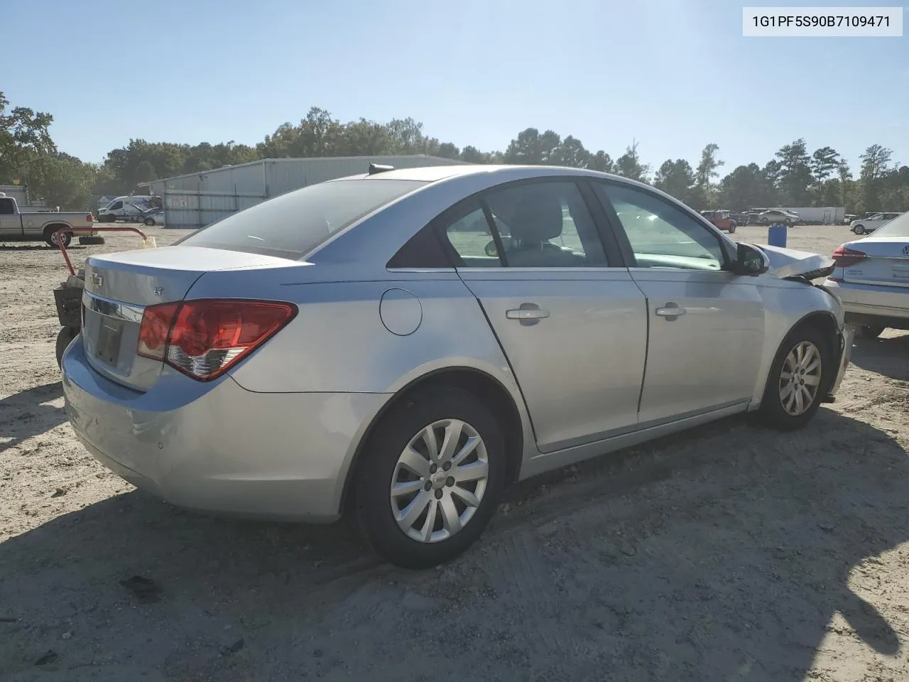 2011 Chevrolet Cruze Lt VIN: 1G1PF5S90B7109471 Lot: 75649344