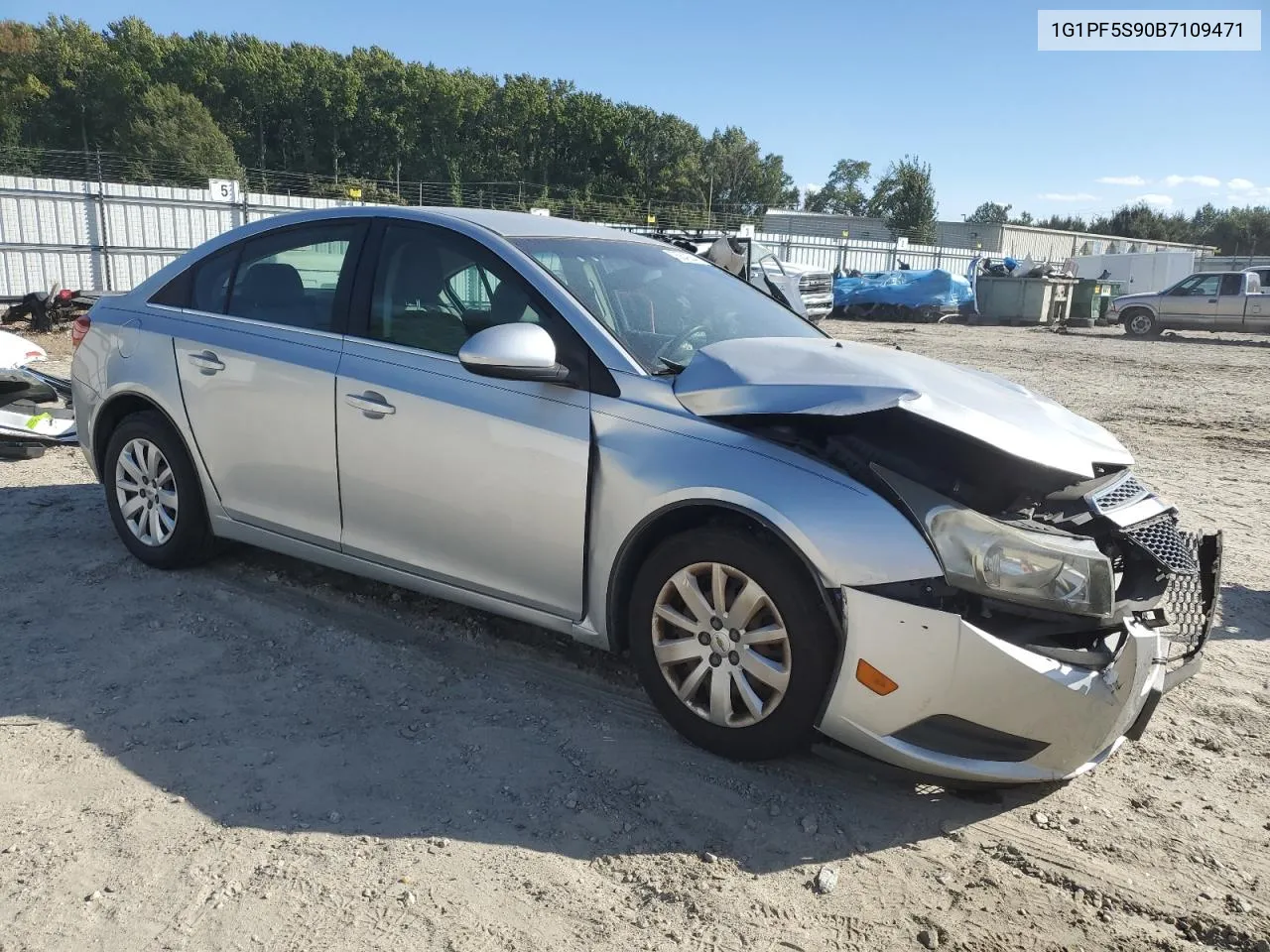 2011 Chevrolet Cruze Lt VIN: 1G1PF5S90B7109471 Lot: 75649344