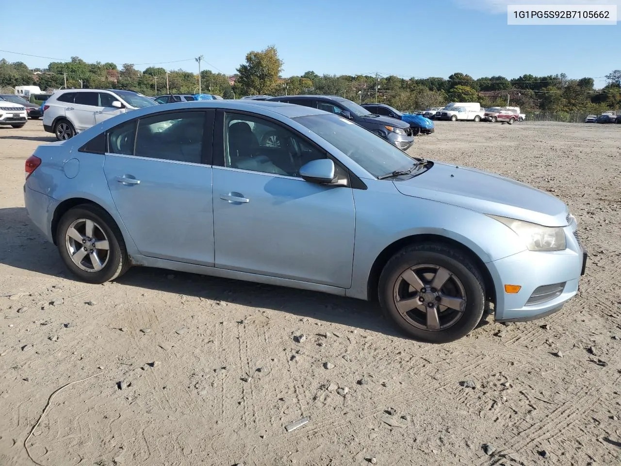 2011 Chevrolet Cruze Lt VIN: 1G1PG5S92B7105662 Lot: 75761864