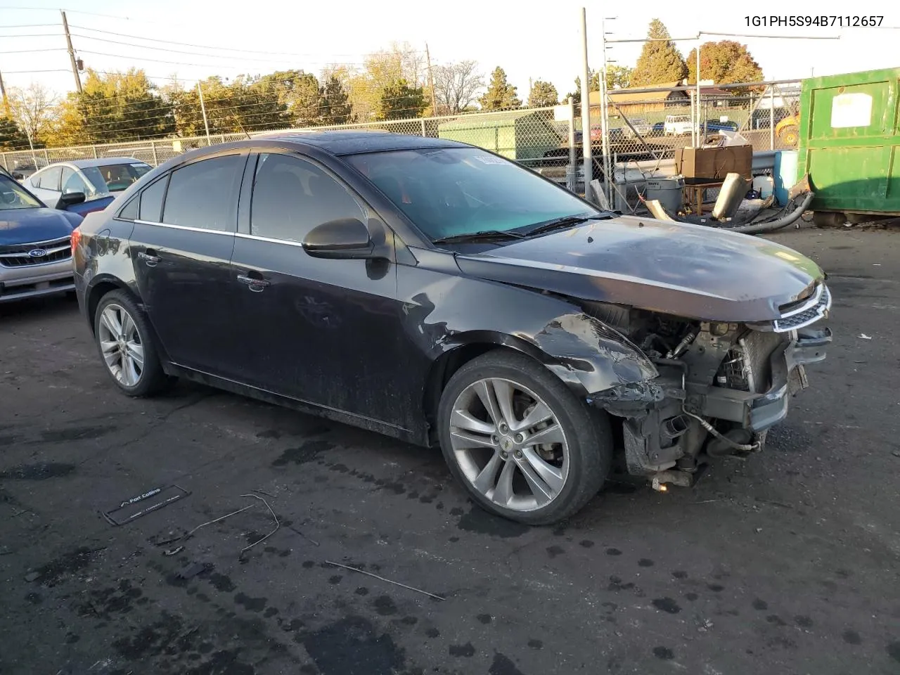 1G1PH5S94B7112657 2011 Chevrolet Cruze Ltz