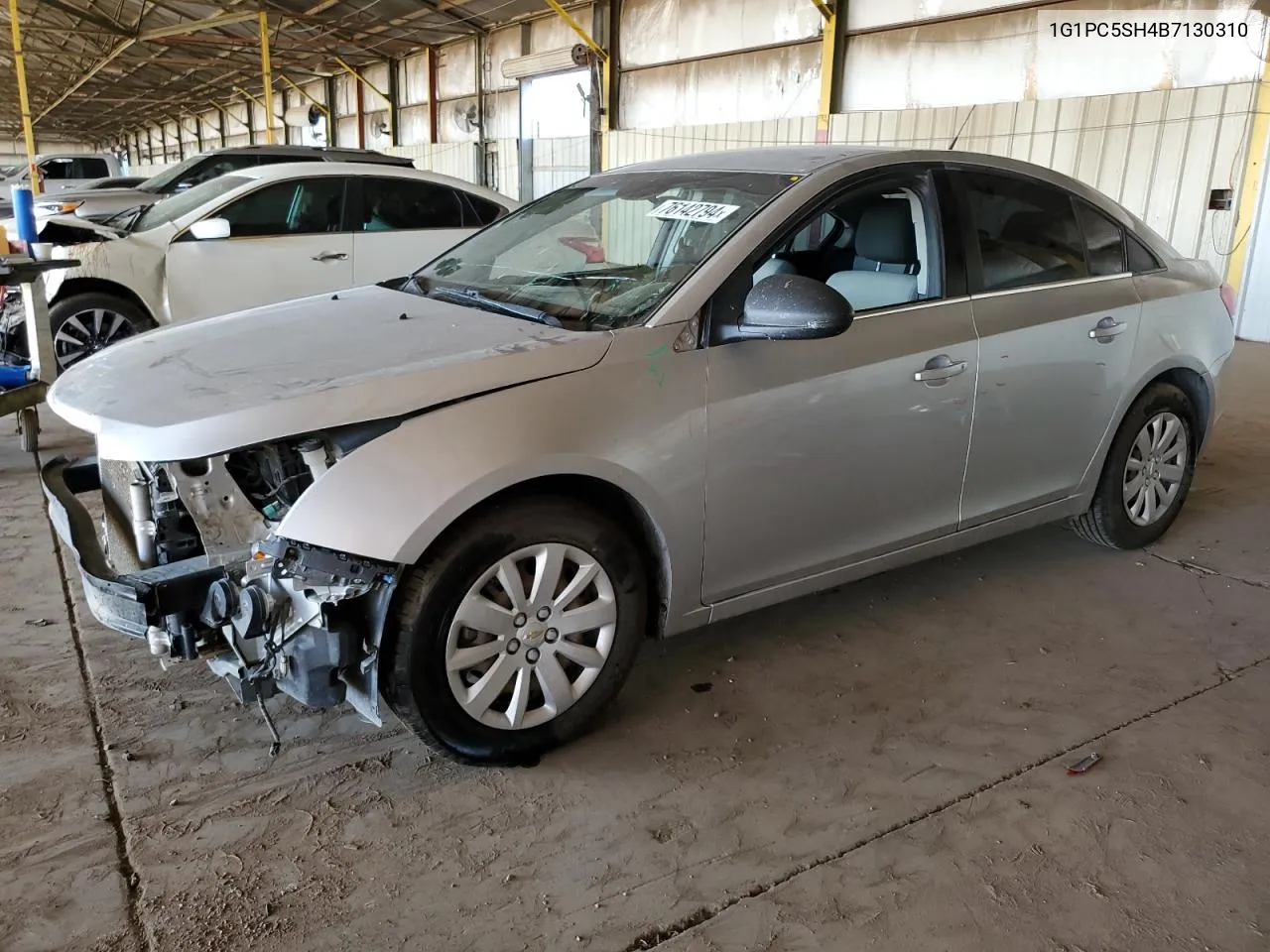 2011 Chevrolet Cruze Ls VIN: 1G1PC5SH4B7130310 Lot: 76142794