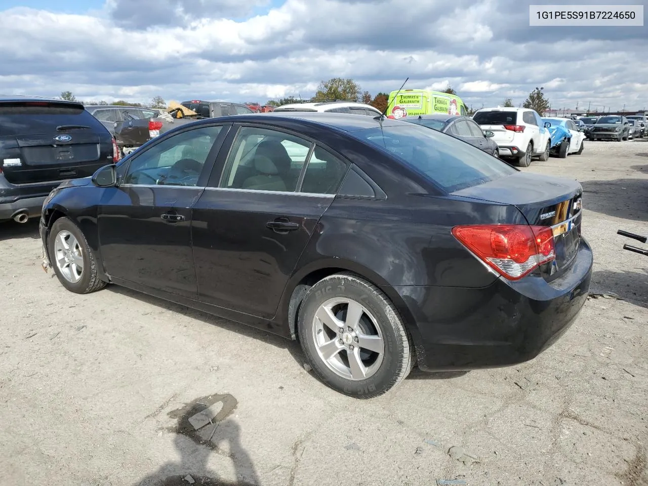 2011 Chevrolet Cruze Lt VIN: 1G1PE5S91B7224650 Lot: 76312434