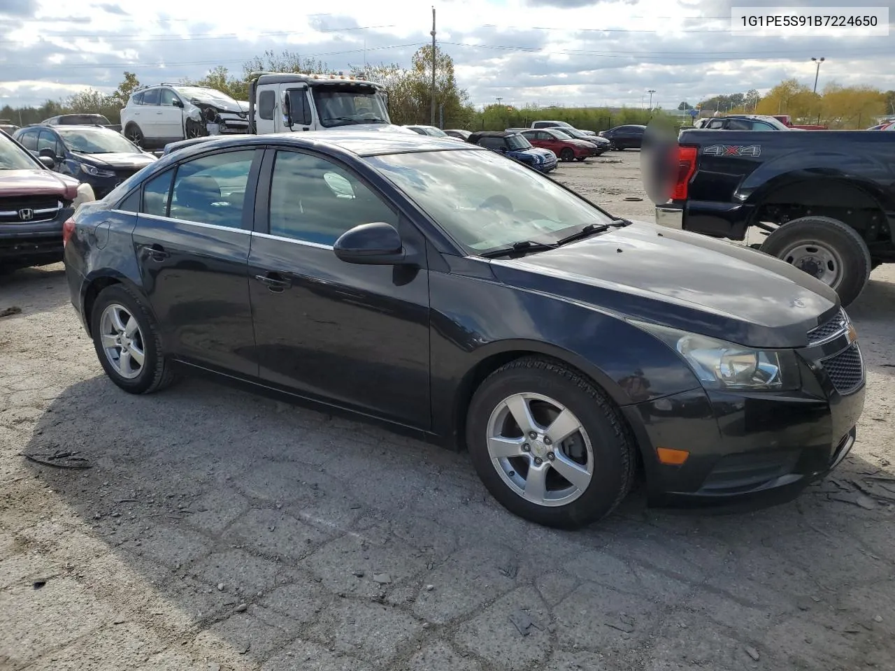 2011 Chevrolet Cruze Lt VIN: 1G1PE5S91B7224650 Lot: 76312434