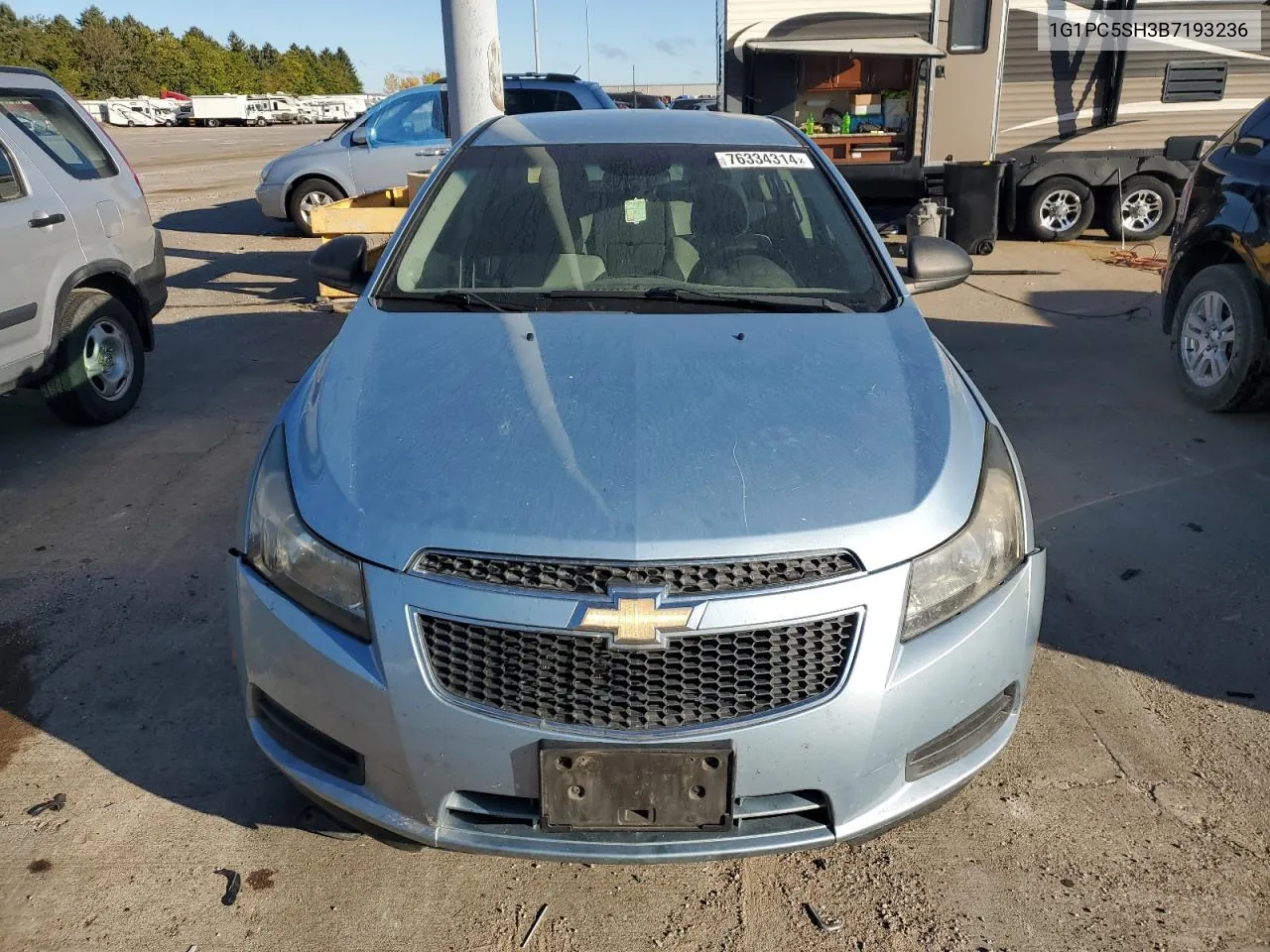 1G1PC5SH3B7193236 2011 Chevrolet Cruze Ls