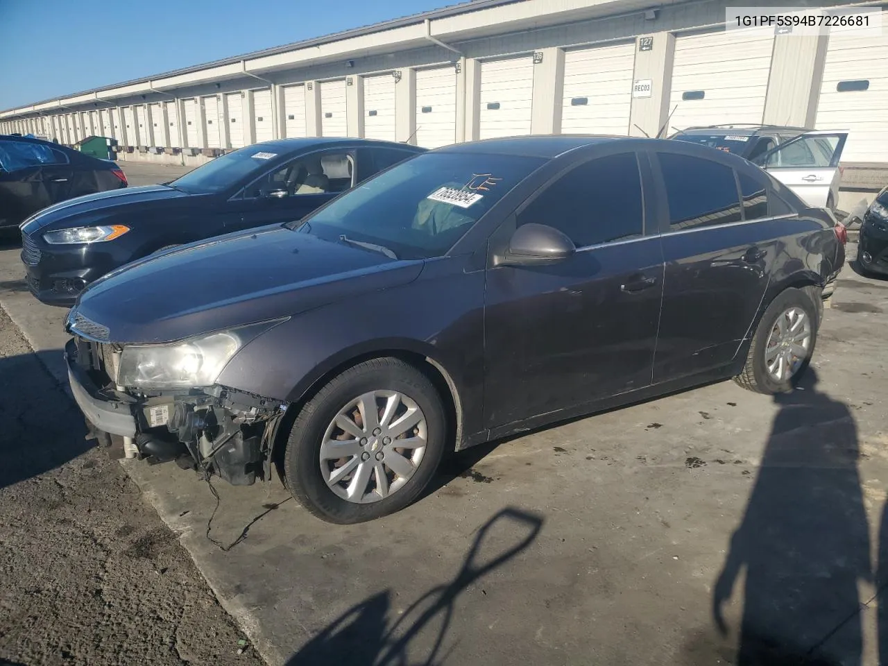 2011 Chevrolet Cruze Lt VIN: 1G1PF5S94B7226681 Lot: 76528954