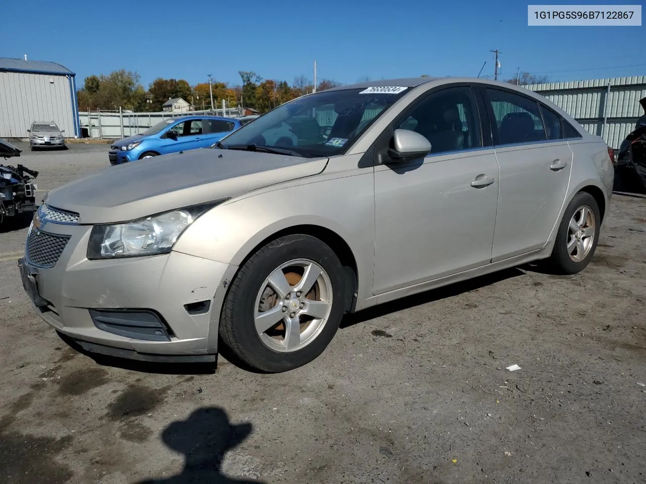 2011 Chevrolet Cruze Lt VIN: 1G1PG5S96B7122867 Lot: 76630534