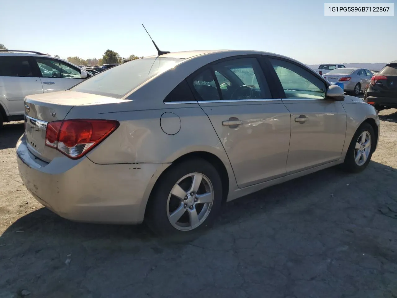 2011 Chevrolet Cruze Lt VIN: 1G1PG5S96B7122867 Lot: 76630534