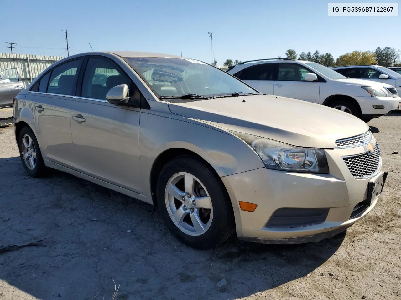 2011 Chevrolet Cruze Lt VIN: 1G1PG5S96B7122867 Lot: 76630534