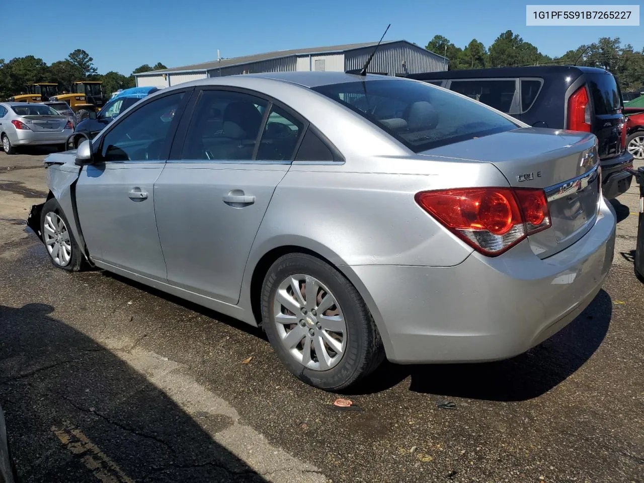 2011 Chevrolet Cruze Lt VIN: 1G1PF5S91B7265227 Lot: 76803984