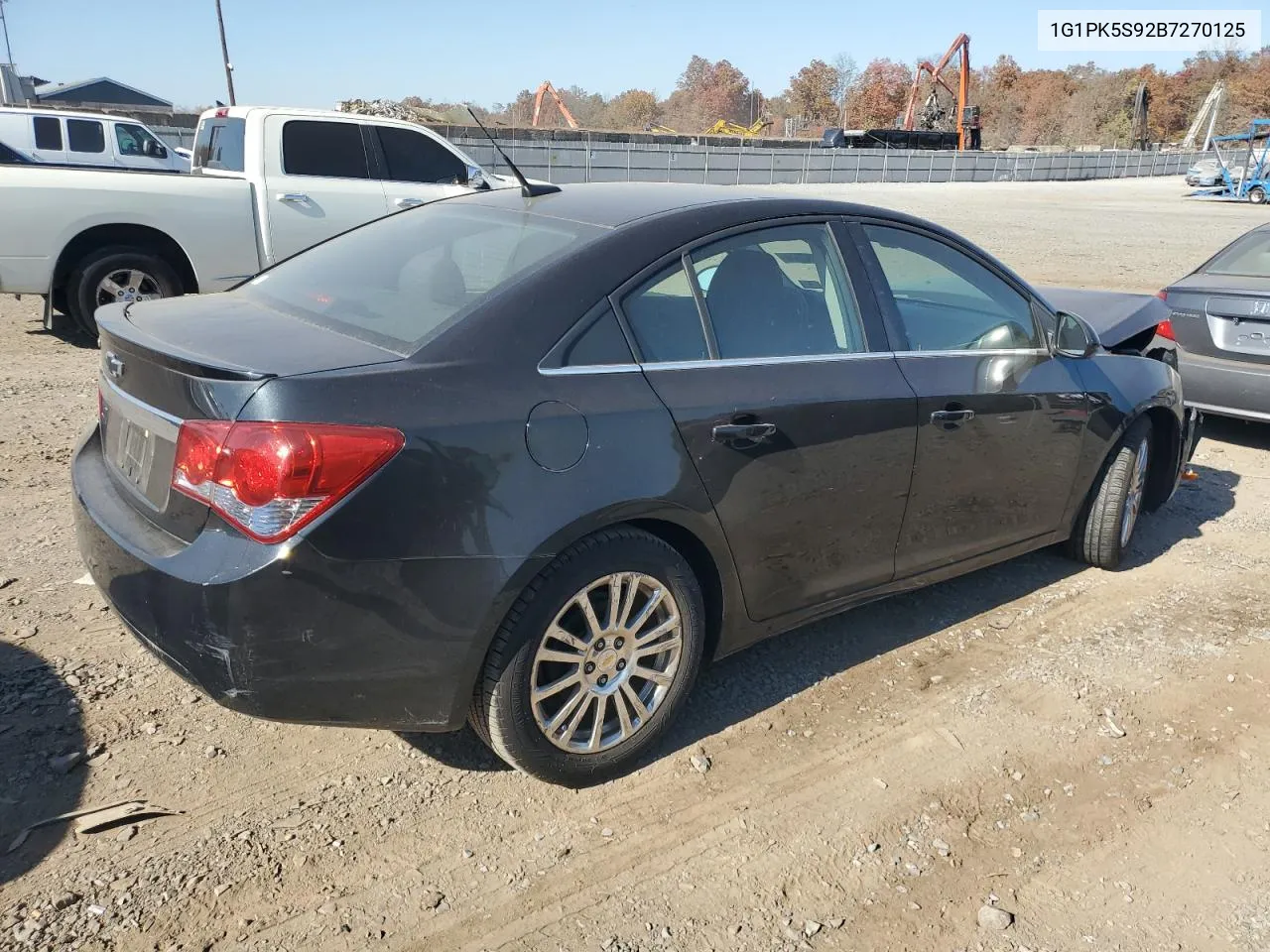 2011 Chevrolet Cruze Eco VIN: 1G1PK5S92B7270125 Lot: 77083074