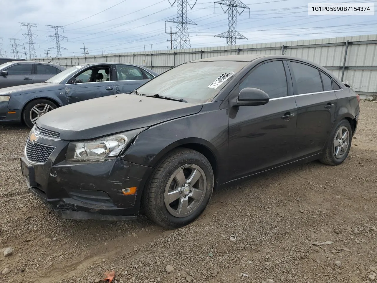 2011 Chevrolet Cruze Lt VIN: 1G1PG5S90B7154374 Lot: 77169084