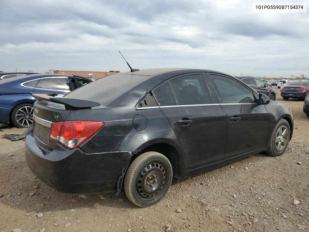 2011 Chevrolet Cruze Lt VIN: 1G1PG5S90B7154374 Lot: 77169084