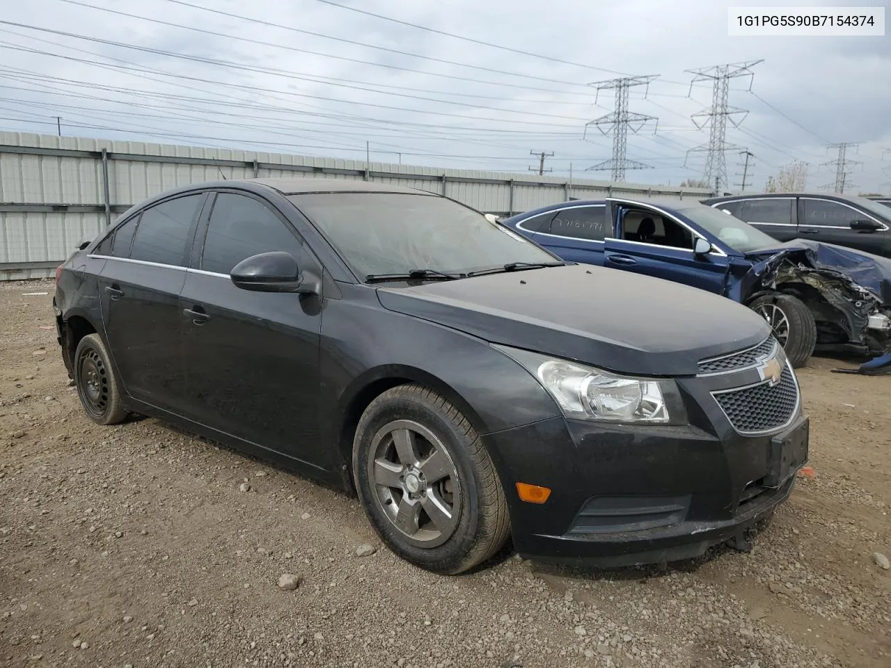 2011 Chevrolet Cruze Lt VIN: 1G1PG5S90B7154374 Lot: 77169084