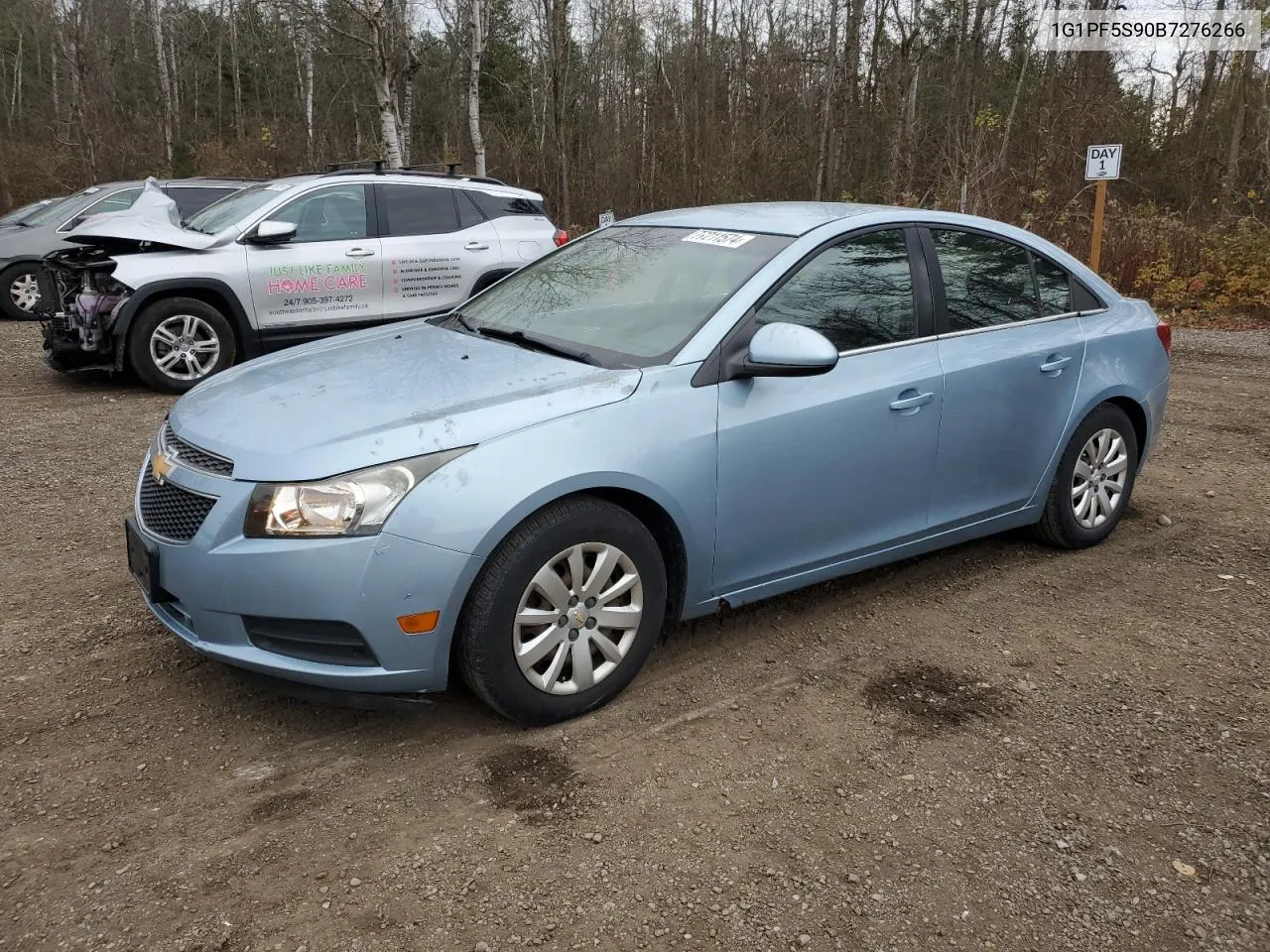 1G1PF5S90B7276266 2011 Chevrolet Cruze Lt