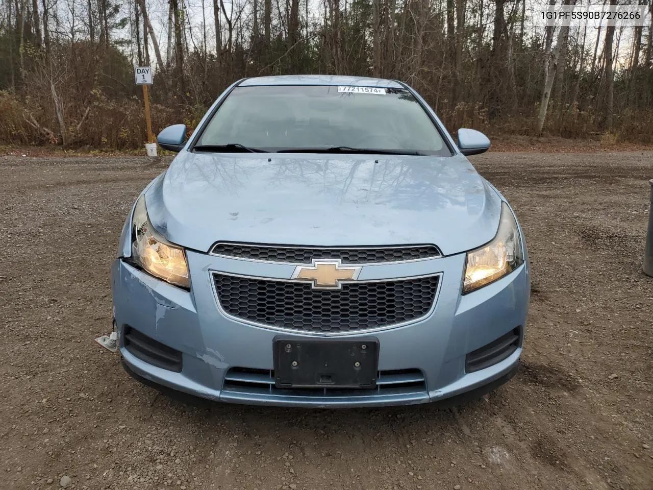 1G1PF5S90B7276266 2011 Chevrolet Cruze Lt