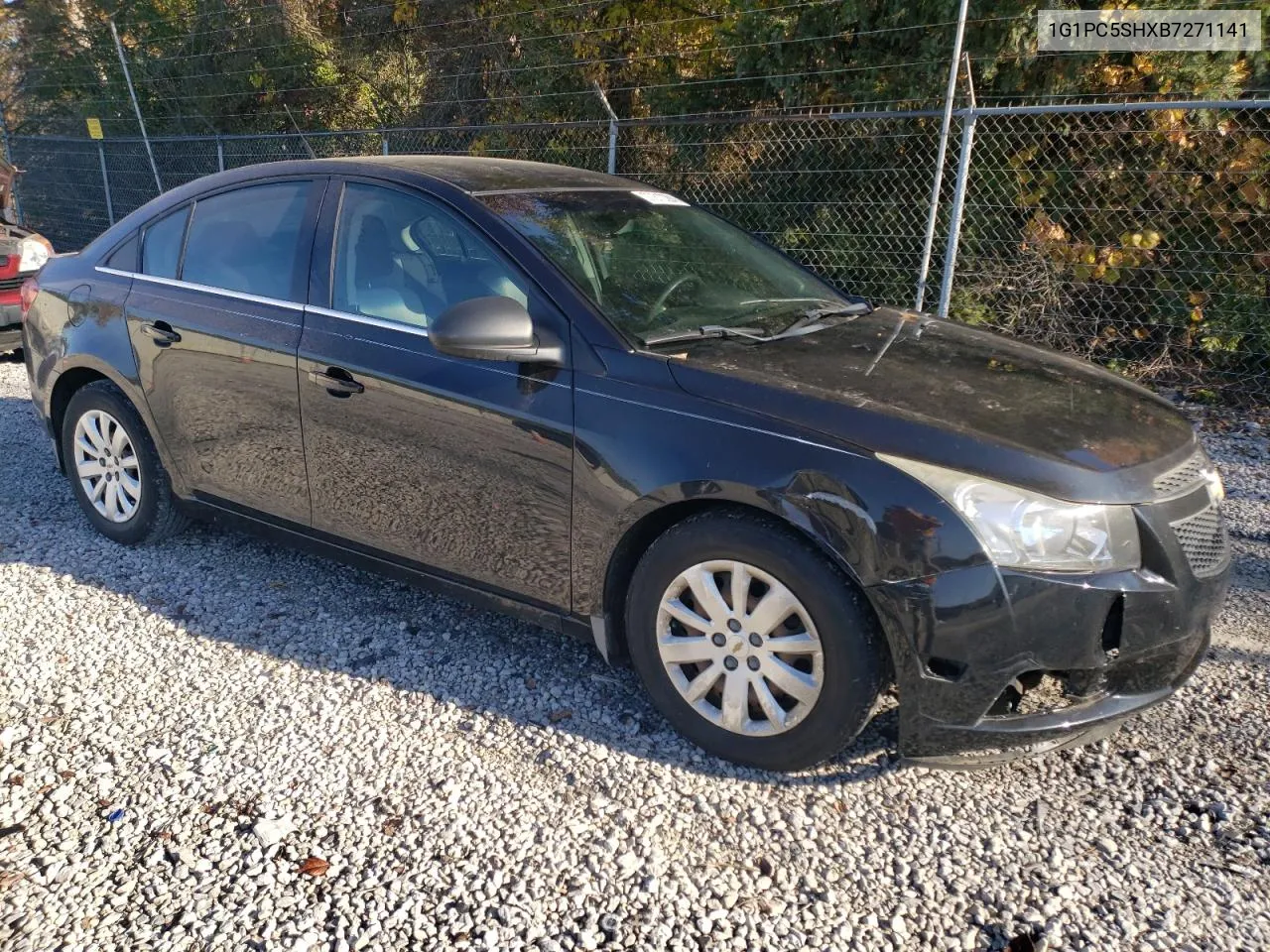 2011 Chevrolet Cruze Ls VIN: 1G1PC5SHXB7271141 Lot: 77310204