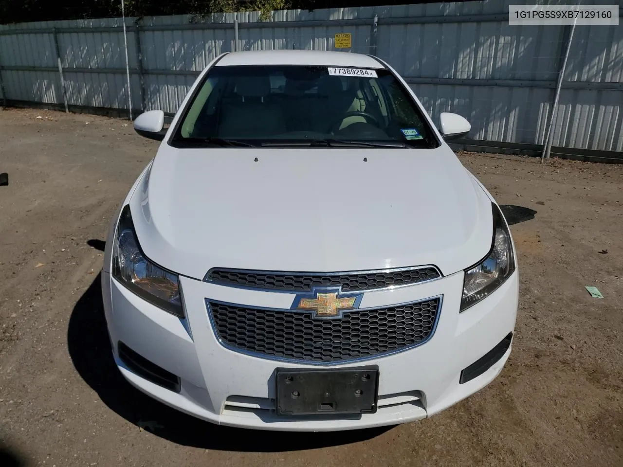 1G1PG5S9XB7129160 2011 Chevrolet Cruze Lt