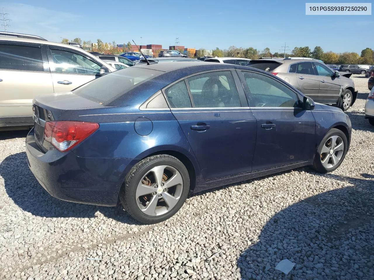 2011 Chevrolet Cruze Lt VIN: 1G1PG5S93B7250290 Lot: 77397314