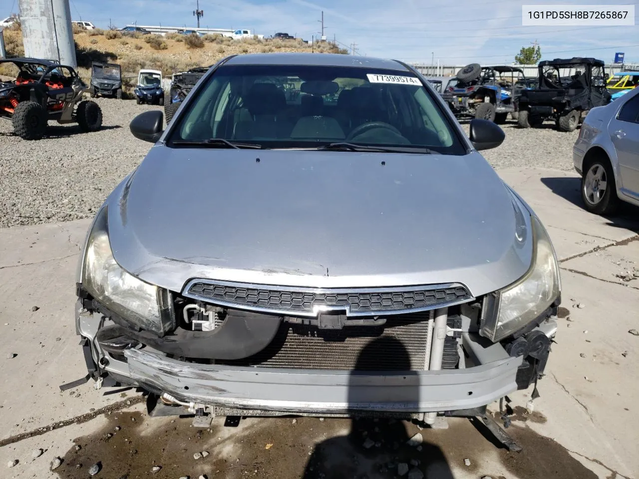 2011 Chevrolet Cruze Ls VIN: 1G1PD5SH8B7265867 Lot: 77399574