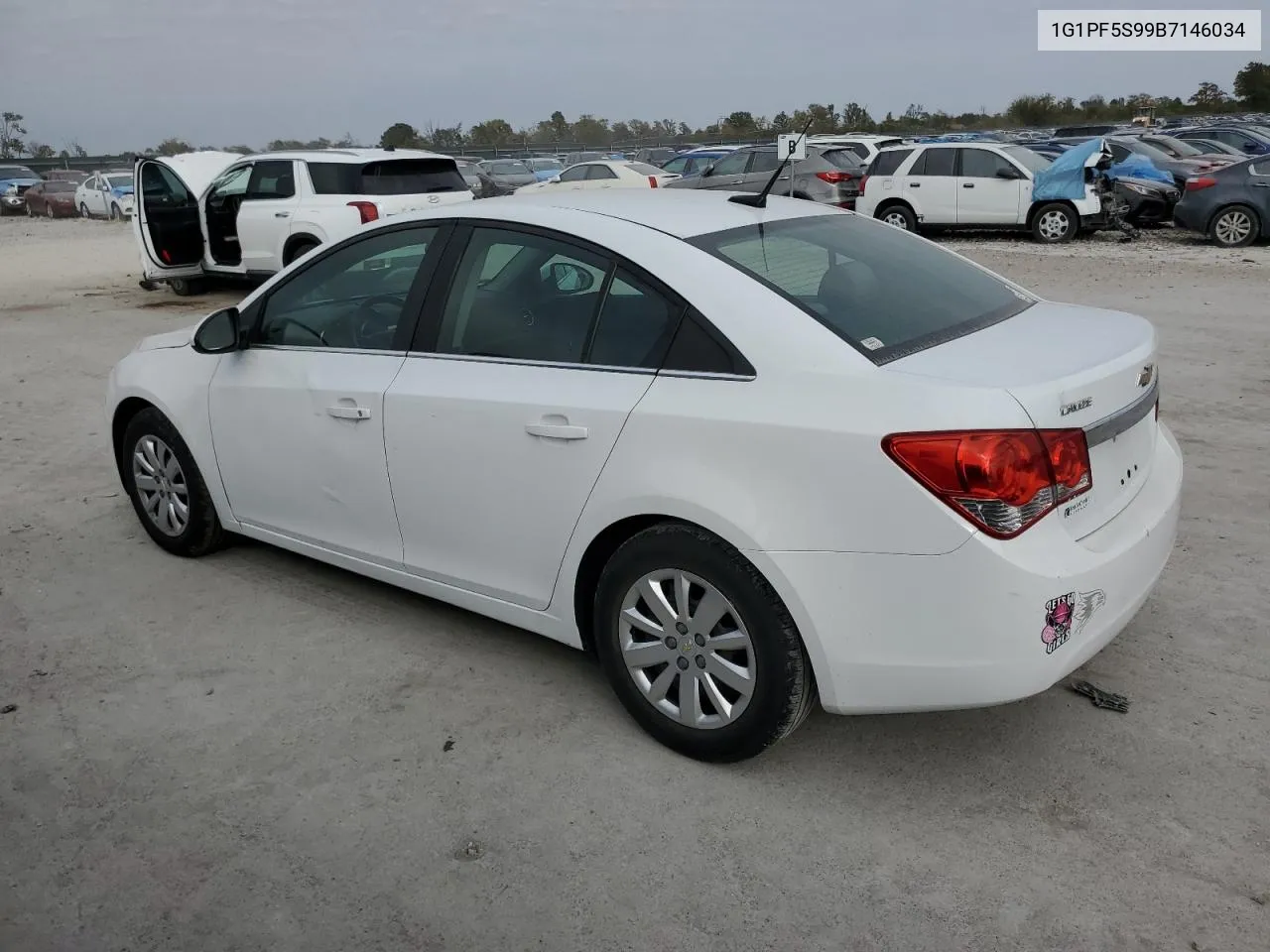 2011 Chevrolet Cruze Lt VIN: 1G1PF5S99B7146034 Lot: 77641934