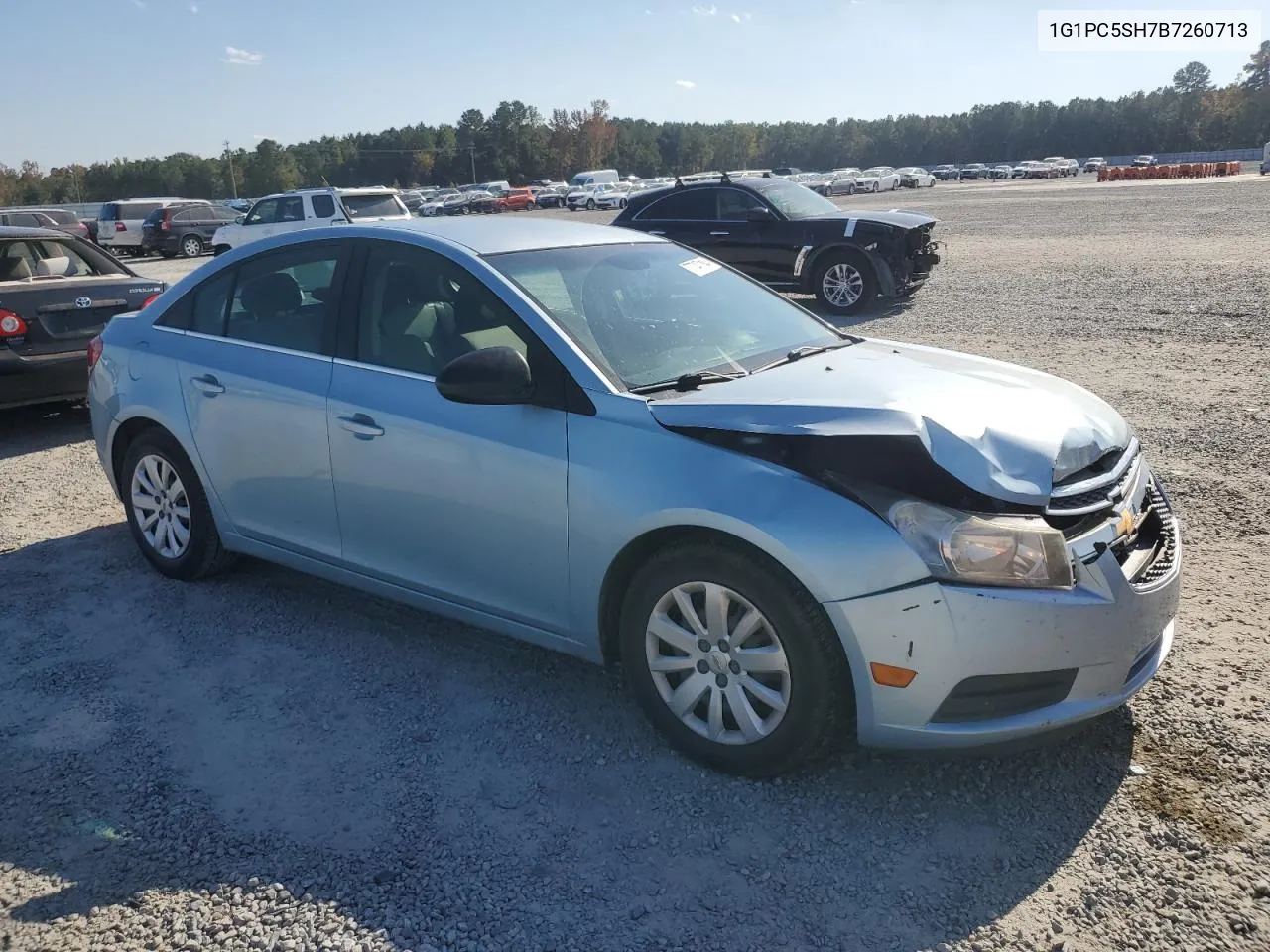 2011 Chevrolet Cruze Ls VIN: 1G1PC5SH7B7260713 Lot: 77747154