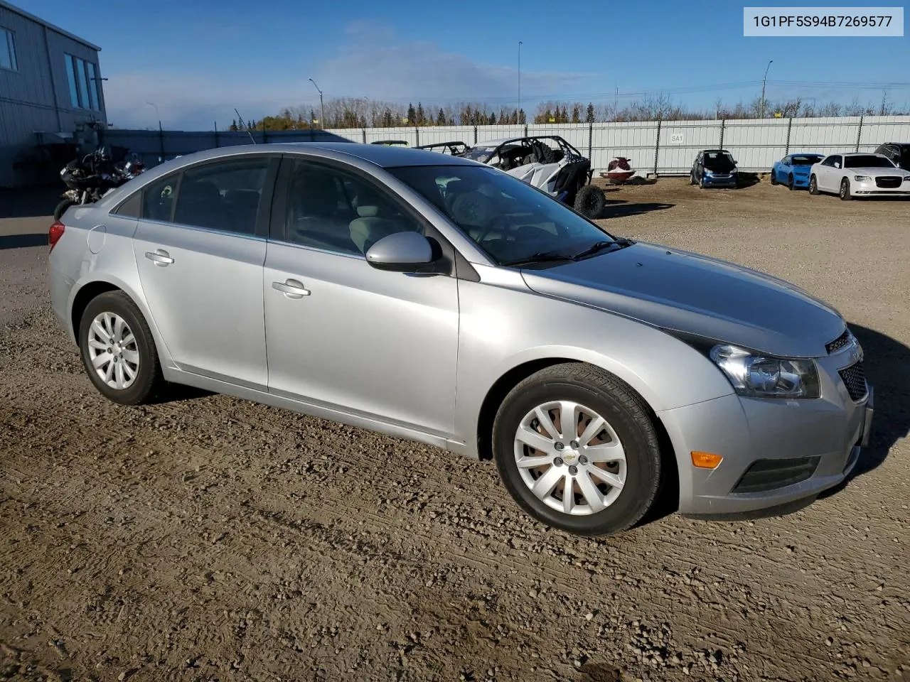 1G1PF5S94B7269577 2011 Chevrolet Cruze Lt