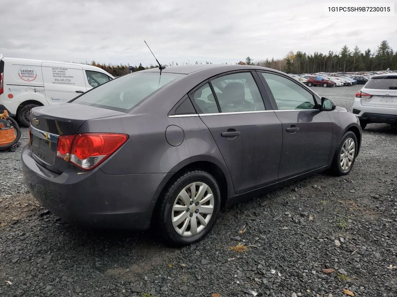 1G1PC5SH9B7230015 2011 Chevrolet Cruze Ls