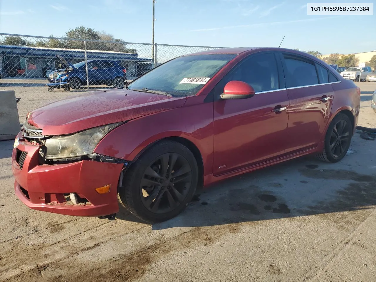 1G1PH5S96B7237384 2011 Chevrolet Cruze Ltz