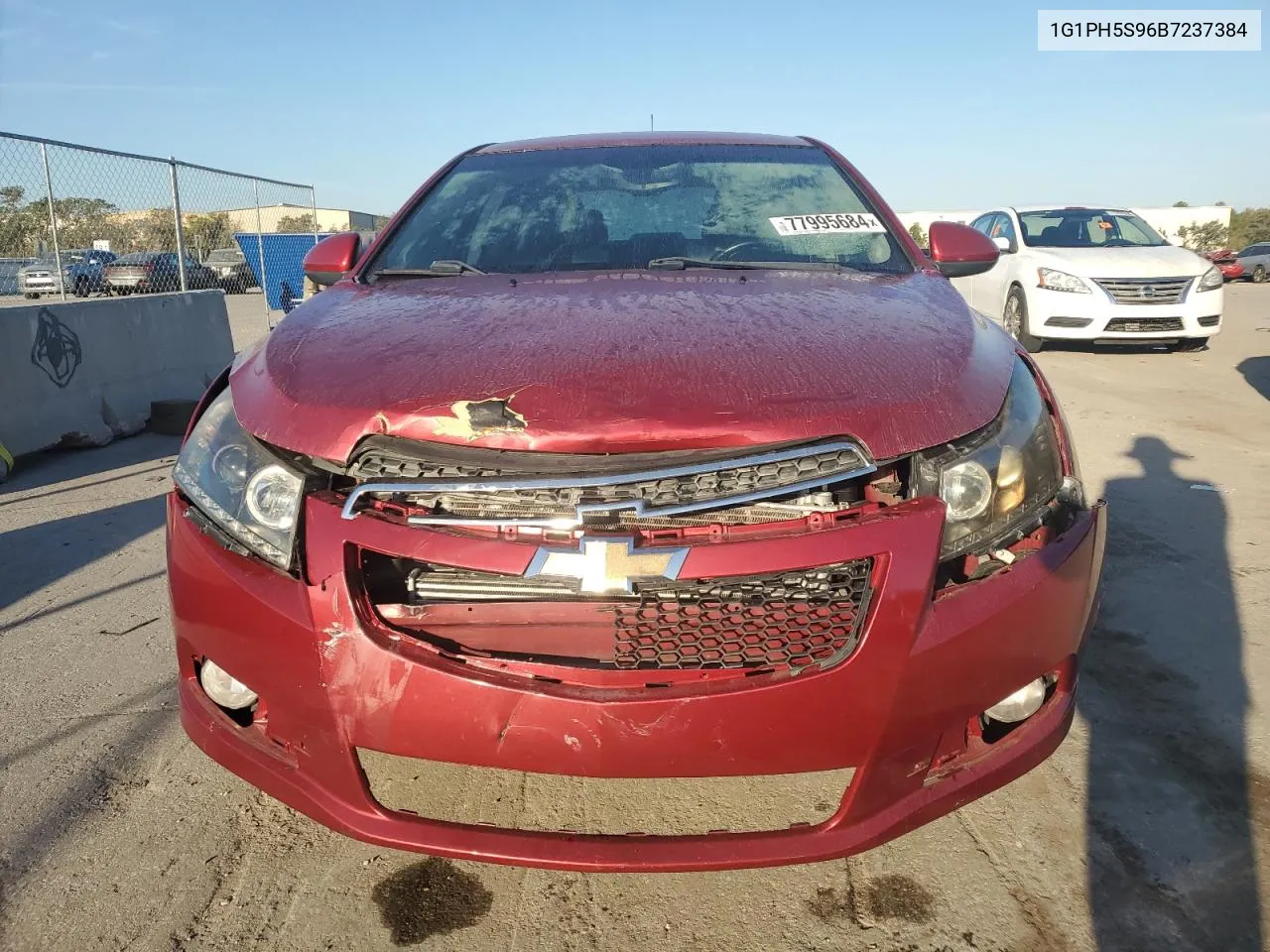 2011 Chevrolet Cruze Ltz VIN: 1G1PH5S96B7237384 Lot: 77995684