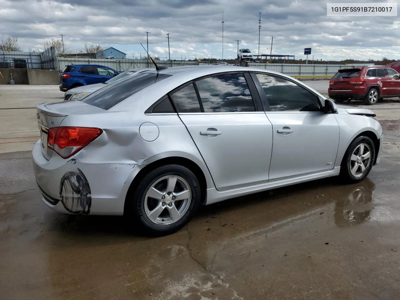 2011 Chevrolet Cruze Lt VIN: 1G1PF5S91B7210017 Lot: 78048144